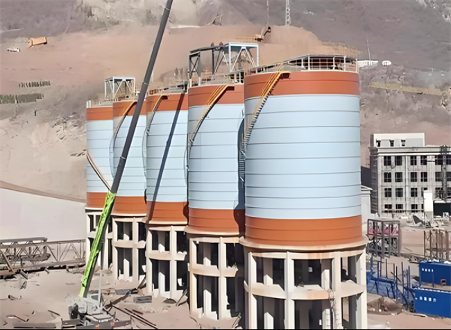 磴口高架钢板仓