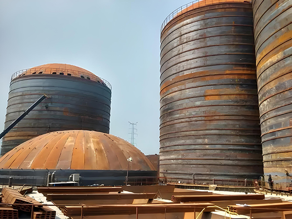 磴口焦粉钢板仓